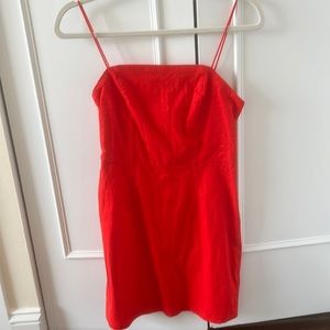 Urban Outfitters red mini dress